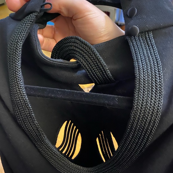 DVF Wool dress- 6 black - Picture 5 of 6